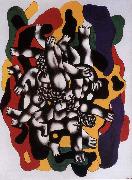 Fernard Leger Diver oil painting